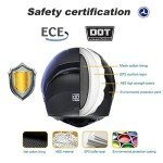 Bluetooth Full Face Motorbike Helmet with Visor