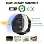 Bluetooth Full Face Motorcycle Helmet with Visor