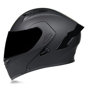 Woljay Modular Motorcycle Helmet with Dual Visors