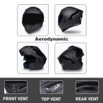Bluetooth Full Face Motorcycle Helmet with Visor