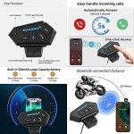 Bluetooth Full Face Motorbike Helmet with Visor