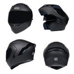 Woljay Modular Motorcycle Helmet with Dual Visors