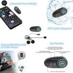 Yirunfa Bluetooth Full Face Motorcycle Helmet