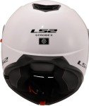 LS2 Modular Flip Front Motorcycle Helmet - Gloss White