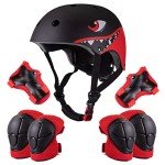 Kids Safety Helmet and Pad Set for Scooters