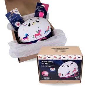 Unicorn Print Scooter Safety Set for Kids