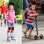 Kids Safety Helmet and Pad Set for Scooters