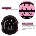 Kids Dinosaur Helmet Pads Set for Bikes & Scooters