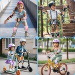 Kids Knee and Elbow Pads Protective Gear Set