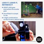 SCOOT LOCK® Portable Combination Lock for Scooters
