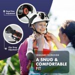 KAYMAN Kids Adjustable Safety Helmet for Scooters