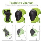 Kids Cartoon Helmet and Pad Set for Scooters