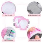 Kids Unicorn Helmet and Pads Set with Stickers