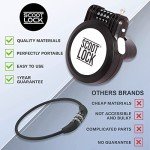 SCOOT LOCK® Portable Combination Lock for Scooters