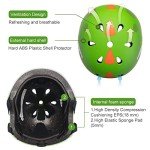 Kids Cartoon Helmet and Pad Set for Scooters