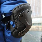 Heavy Duty Adjustable Anti-Shock Elbow Pads - Black