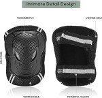 Qchomee 6-in-1 Protective Gear Set for All Ages