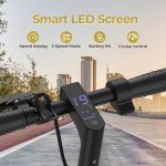 Riceel R50 Electric Scooter, Speed up to 25 km/h, 30 km of autonomy, 8.5" Solid Tire, Maximum Load 120 kg, Dual Braking
