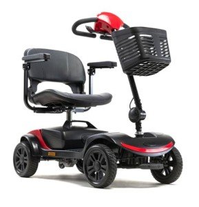 Livewell Pavement 4mph Electric Mobility Scooter - Red