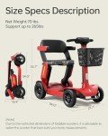 Lightweight Folding Electric Scooter for Adults