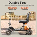 SuperHandy Explorer 4-Wheel Mobility Scooter