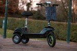 Folding 3-Wheel Electric Mobility Scooter with Seat
