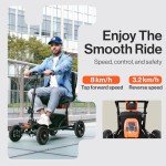 SuperHandy Explorer 4-Wheel Mobility Scooter