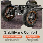 SuperHandy Explorer 4-Wheel Mobility Scooter