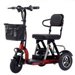 TBSZCM Folding Electric Mobility Scooter for Seniors