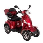 Fast Red 4-Wheel Electric Mobility Scooter