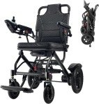Lightweight Foldable Electric Wheelchair for All Terrain