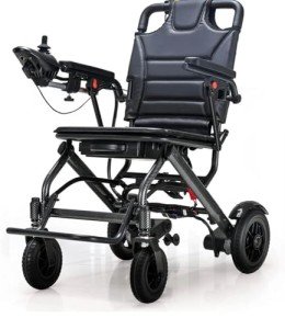 Lightweight Foldable Electric Wheelchair with Remote Control