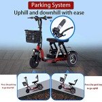 TBSZCM Folding Electric Mobility Scooter for Seniors