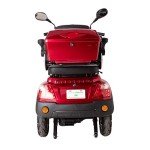 Fast Red 4-Wheel Electric Mobility Scooter