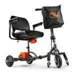 SuperHandy Foldable Electric Scooter with Dual Batteries
