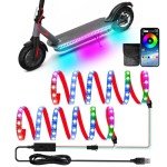 Keiurot Waterproof LED Light Strips for Scooters