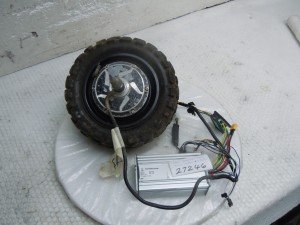 Front Wheel Motor and Controller for ESCO Scooter