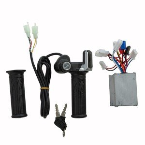 Electric Scooter Brush Speed Motor and Throttle Set