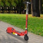 Foldable Electric Scooter for Kids, Ages 7-14, Adjustable Height