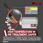 WOOSTAR 48V 1000W Speed Controller for Electric Scooters