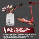 WOOSTAR 48V 1000W Speed Controller for Electric Scooters