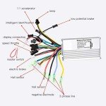 KSTE Waterproof Electric Scooter Motor Controller Kit