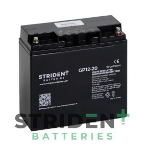 12V 20Ah Strident AGM Mobility Scooter Batteries