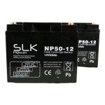 12V 50Ah AGM Mobility Scooter Batteries Upgrade 40Ah-45Ah