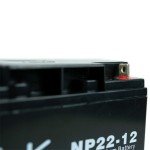 Twin Pack 12V 22Ah SLK Mobility Scooter Batteries