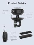 Bluetooth Bike Speaker, Waterproof Mini Outdoor Speaker