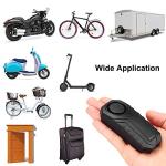 Wireless 113dB Bike Alarm with Remote Sensor