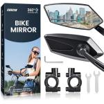 360° Adjustable Bike Mirrors for Scooters and Bicycles
