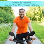 Hestya 360° Adjustable Bike Handlebar Mirrors - Pack of 2