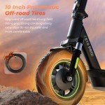 Fast Electric Scooter, 8.5-10" Electric Scooters Adult, 30-50KM Long Range, 3/4 Speed Modes with APP Control, Doual Braking System, Fast Charging Foldable E Scooter for Adults and Teens